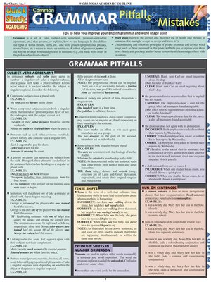 cover image of Common Grammar Pitfalls & Mistakes